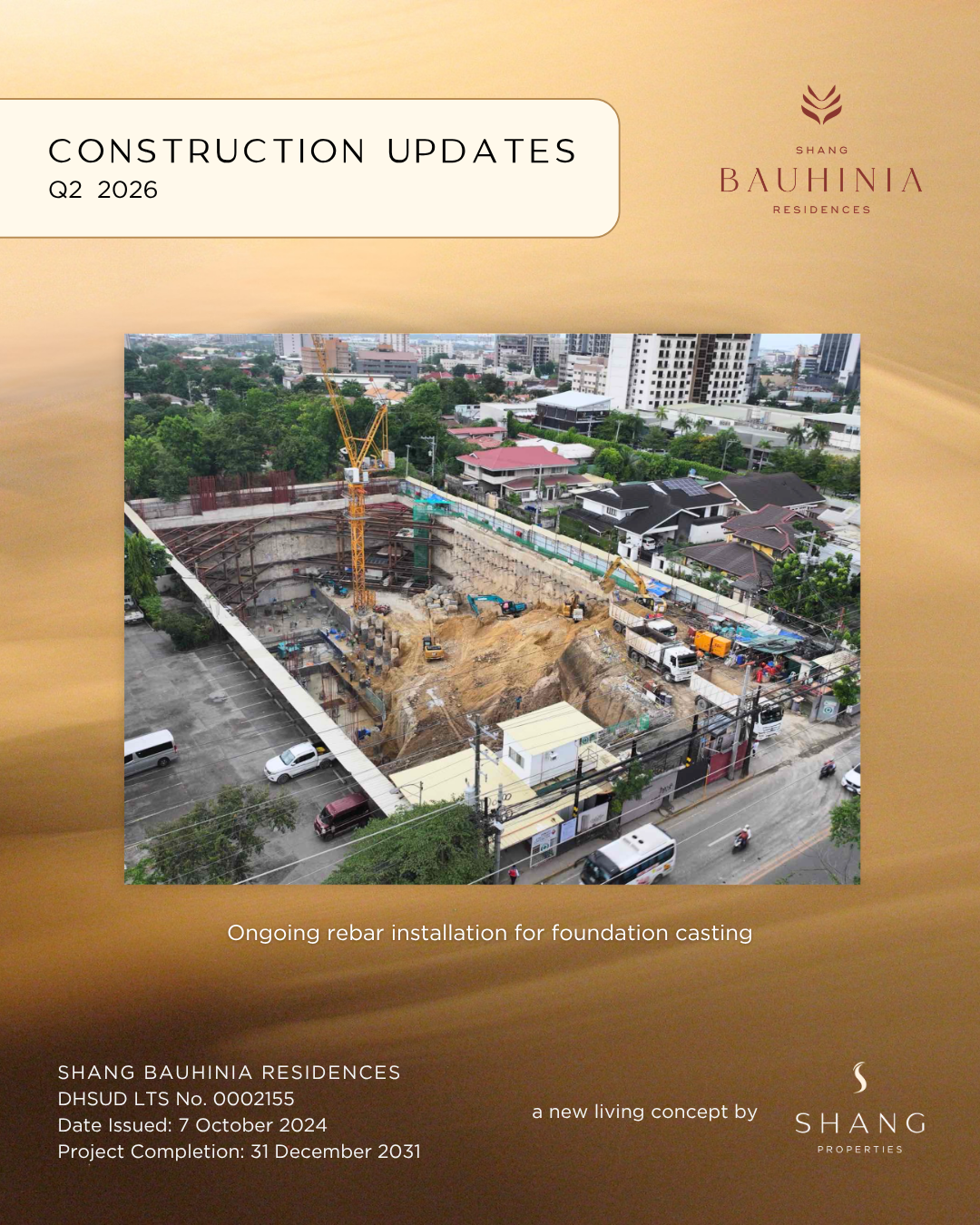 Shang Bauhinia Residences Construction Update: Q2 2026