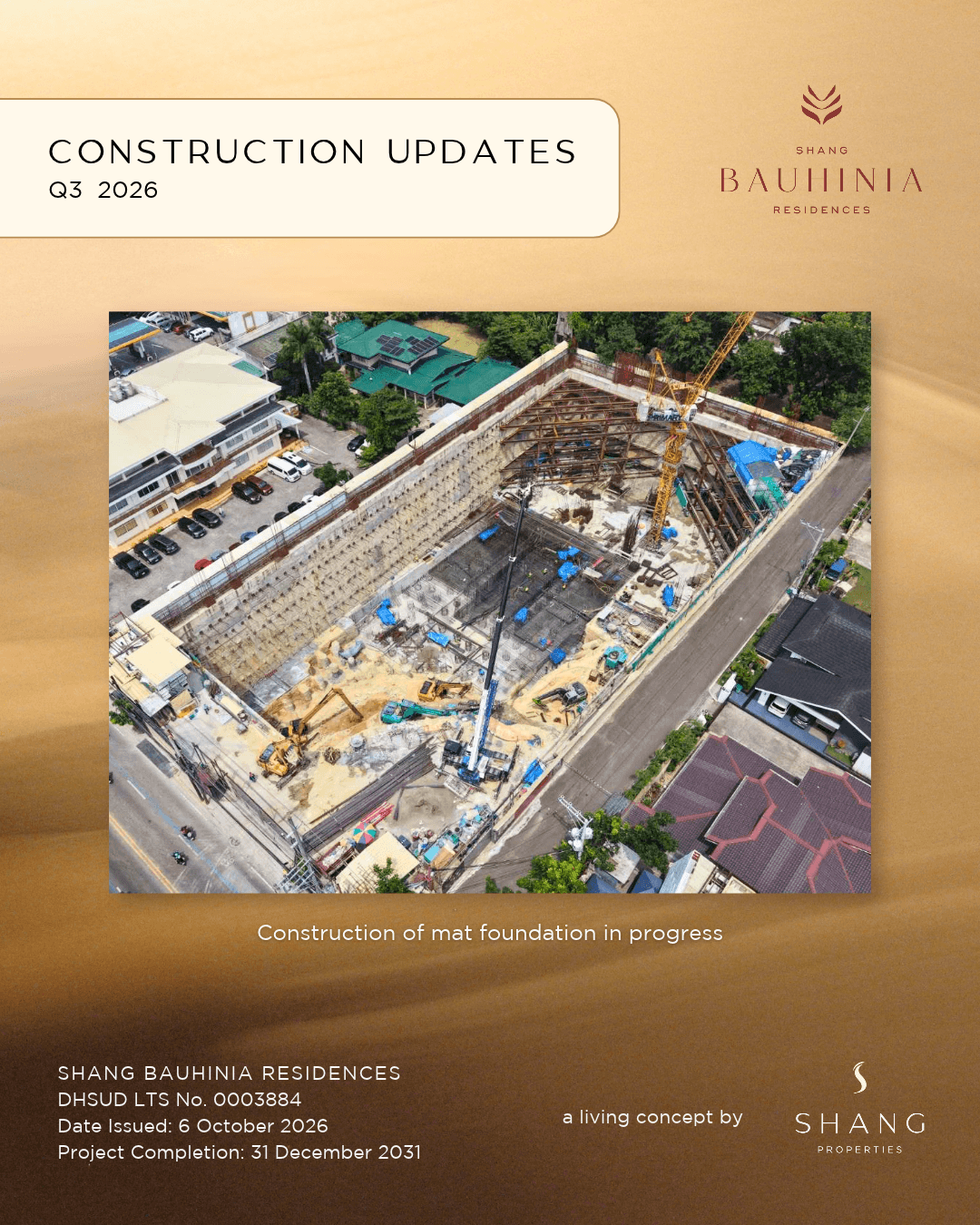 Shang Bauhinia Residences Construction Update: Q3 2026